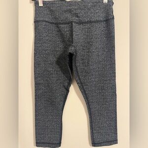 Lululemon Athletica Black and White Cropped Pants